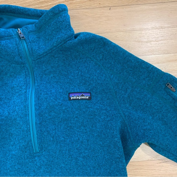 Patagonia Women’s Better Sweater Worn Wear Quarter Zip Size Medium - Picture 3 of 11